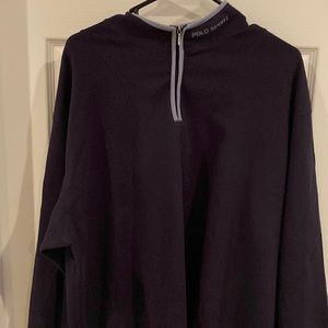 Xl Polo sport 3/4 zip long sleeve pullover